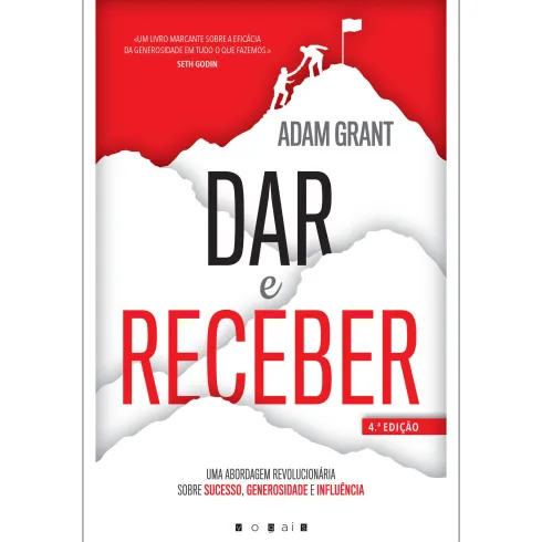 Dar e Receber de Adam Grant - Uma Abordagem Revolucionária Sobre Sucesso, Generosidade e Influência