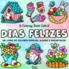 Dias Felizes de Coloring Book Cafe