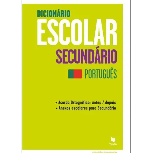 Dicionário Ensino Secundário Português