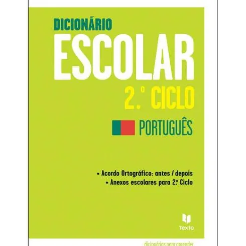 Dicionário Escolar - 2.º Ciclo Português