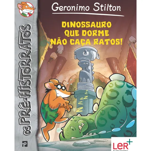 Dinossauro que Dorme Não Caça Ratos! de Geronimo Stilton - Os Pré-Historratos do Geronimo Stilton Vol 7