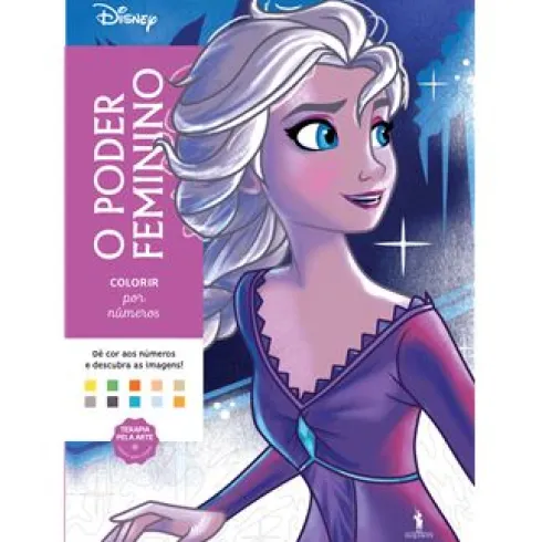 Disney Colorir por Números - o Poder Feminino