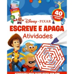 Disney Pixar: Escreve e Apaga - Atividades de Disney Pixar