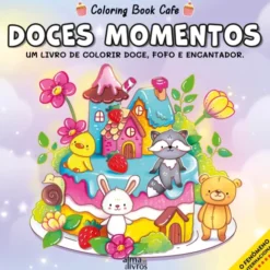 Doces Momentos de Coloring Book Cafe