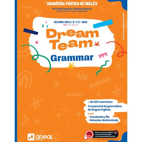 Dream Team Grammar - Inglês - 5.º E 6.º Anos - Gramática Prática De Inglês de Maria Emília Gonçalves