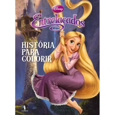 Entrelaçados - História para Colorir de Disney