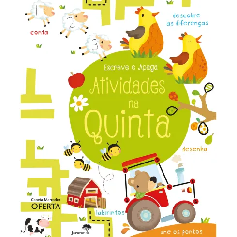 Escreve e Apaga - Atividades na Quinta de Maria Neradova e Kirsteen Robson