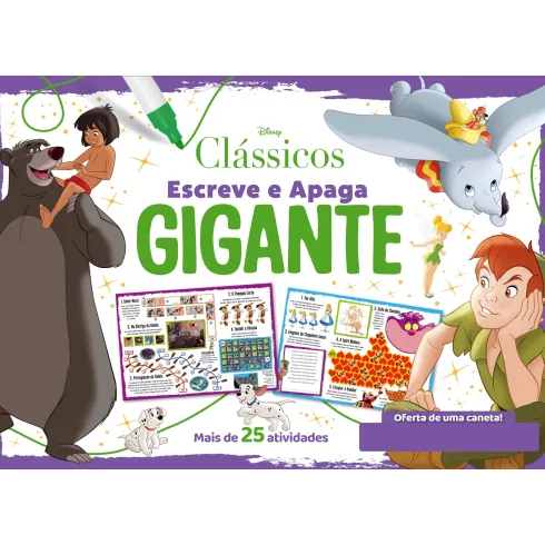 Escreve e Apaga Gigante - Clássicos de Disney