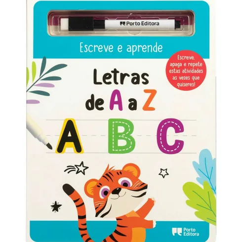 Escreve e Aprende - Letras de A a Z