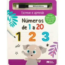 Escreve e Aprende - Números de 1 a 20