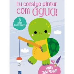 Eu Consigo Pintar com Água - Lilás - Tartaruga de YOYO BOOKS
