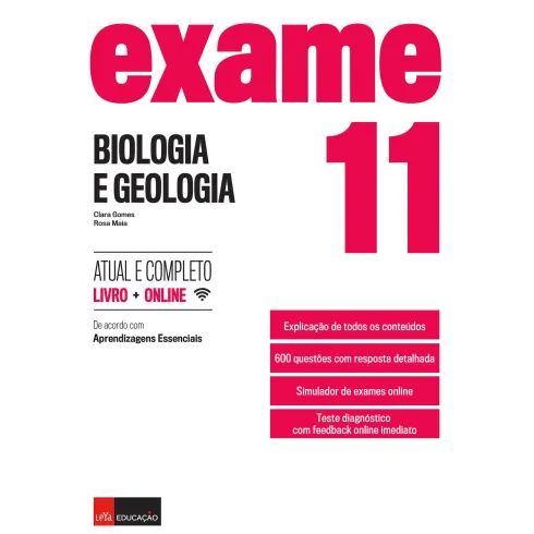 Exame Biologia e Geologia 11.º Ano
