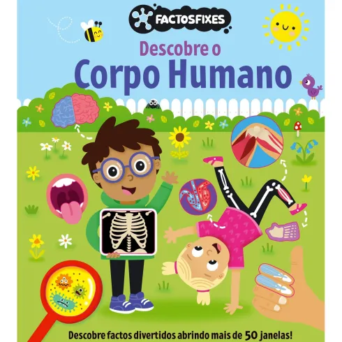 Factos Fixes - Descobre o Corpo Humano - Descobre Factos Divertidos Abrindo Mais de 50 Janelas!