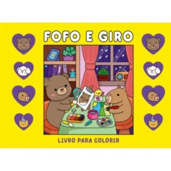 Fofo e Giro - Livro para Colorir