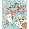 Gatinhos e Amigos - Atividades Kawaii com Autocolantes