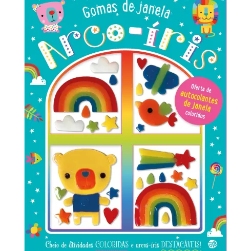 Gomas De Janela - Arco-Íris:Li de Make Believe Ideas