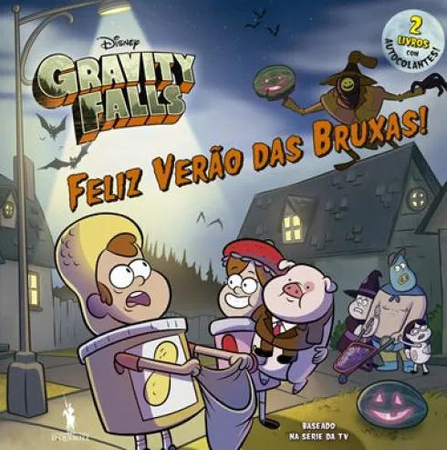 Gravity Falls - Feliz Verão | Loja de Horrores de Disney - 2 Livros com Autocolantes