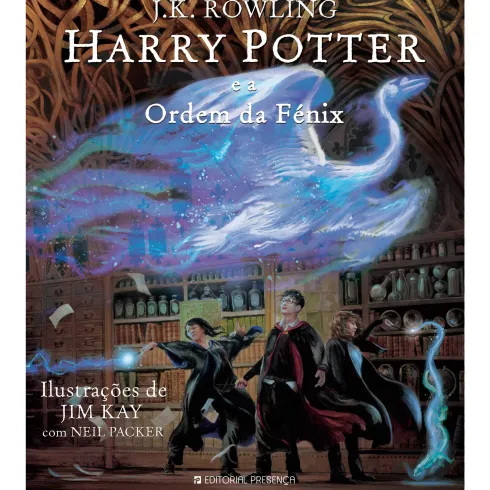 Harry Potter e a Ordem da Fénix de J. K. Rowling; Ilustração: Jim Kay e Neil Packer de J. K. Rowling