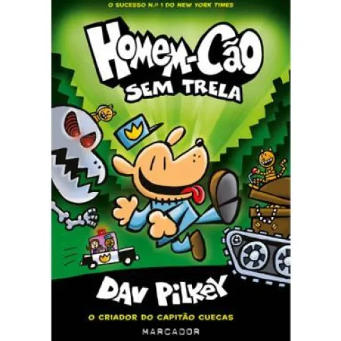 Homem-Cão de Dav Pilkey - N.º 2 - sem Trela