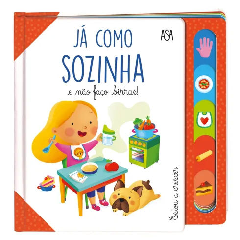 Já Como Sozinha e Não Faço Birras! de Daniela Gamba e Francesca Galmozzi