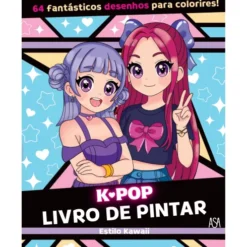 K-Pop: Livro De Pintar de Pandy Peachy