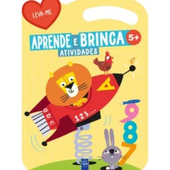 Leva-Me Aprende e Brinca-Atividades - Amarelo 5+ de Yoyo Books
