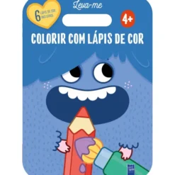 Leva-Me Colorir com Lápis de Cor - Azul de Yoyo Books