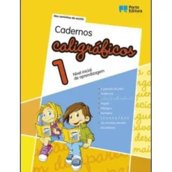 Livro - Cadernos Caligráficos 1 - Nível Inicial de Aprendizagem (Português)