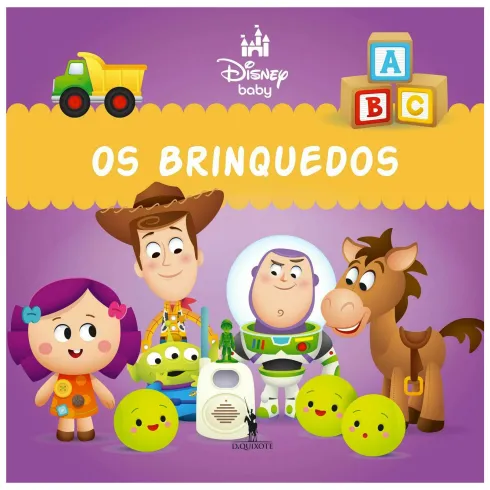 Livro Mágico para o Banho - os Brinquedos de Disney