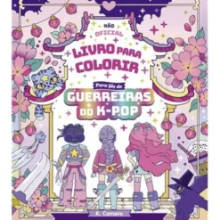 Livro para Colorir para Fãs de Guerreiras do K-Pop
