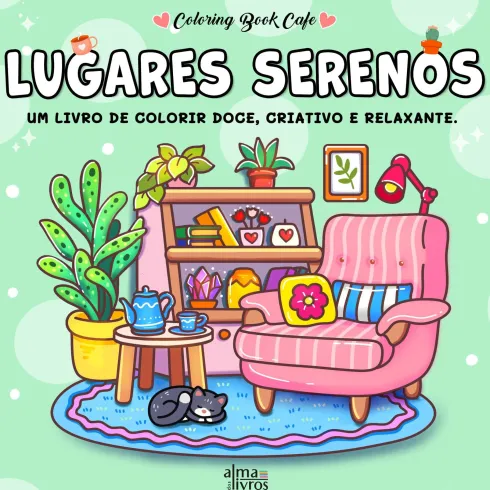 Lugares Serenos de Coloring Book Café