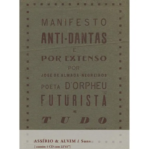 Manifesto Anti-Dantas e por Extenso de José de Almada Negreiros