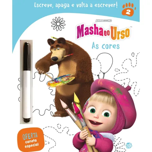 Masha e o Urso-As Cores:Livro de Zero A Oito