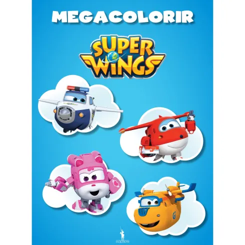 Megacolorir Super Wings de Vários Autores