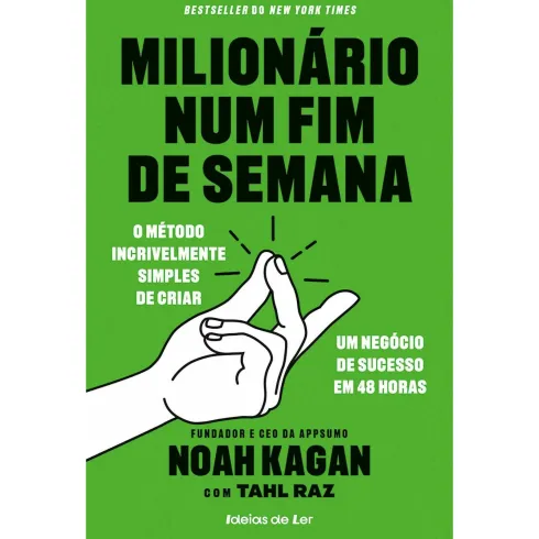Milionário Num Fim de Semana de Noah Kagan e Tahl Raz