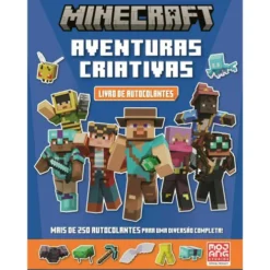 Minecraft - Livro de Autocolantes