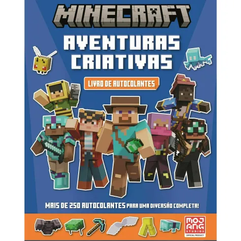 Minecraft - Livro de Autocolantes