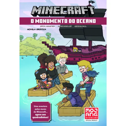 Minecraft: o Monumento do Oceano de Sfe R. Monster