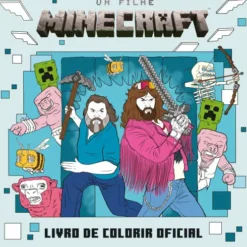 Minecraft: um Filme Minecraft: Livro de Colorir Oficial de Egmont Uk Limited