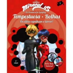 Miraculous: as Aventuras de Ladybug 1 de Vários Autores - Tempestuosa e Bolhas - os Vilões Espalham o Terror! (5ª Edição)