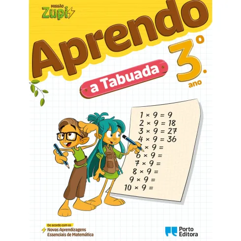 Missão Zupi - Aprendo A Tabuada - 3.º Ano