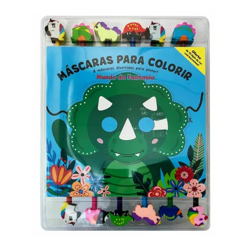Máscaras para Colorir - Mundo da Fantasia de ImageBooks