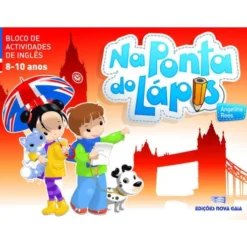 Na Ponta do Lápis 8/10 Anos - Bloco de Actividades em Inglês de Edições Nova Gaia