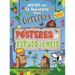 O Bando das Cavernas: Aprende com os Pósteres de Estudo do Meio de Nuno Caravela