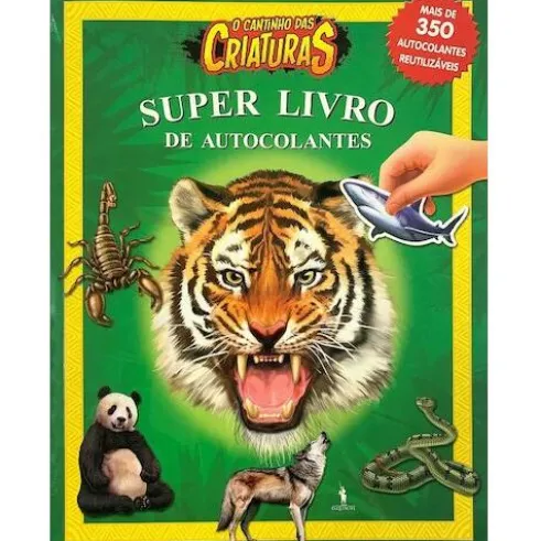 O Cantinho das Criaturas - Super Livro de Autocolantes