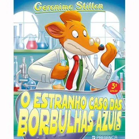 O Estranho Caso das Borbulhas Azuis de Geronimo Stilton