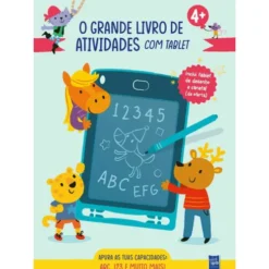 O Grande Livro de Atividades com Tablet - Abc e 123 4+ de YOYO BOOKS
