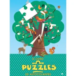 O Livro dos Puzzles dos Autocolantes de Genie Espinosa e Chantal Renn