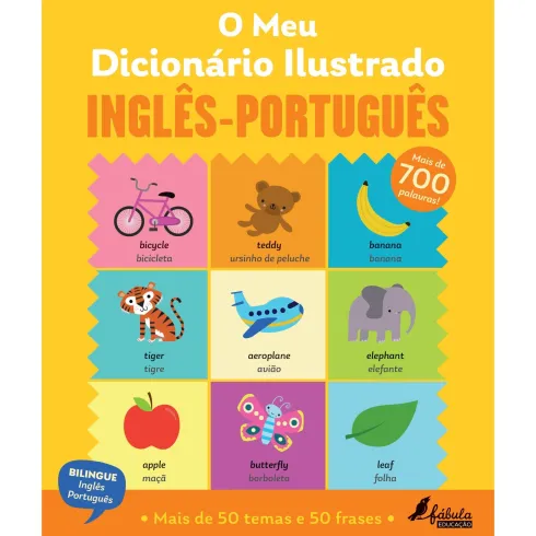 O Meu Dicionário Ilustrado Inglês-Português de Catherine Bruzzone