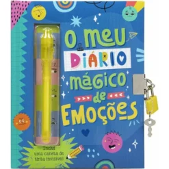 O Meu Diário Mágico de Emoções- Inclui uma Caneta de Tinta Invisível!